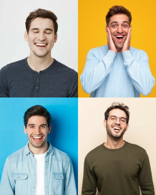 HICH:Who looks more happy?