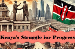 HICH:How did Kenya transition from British colonization to modern growth while facing challenges?