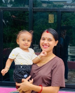 HICH:Even if I don't shine, let my daughter shine—because her smile is my greatest joy ❤️....