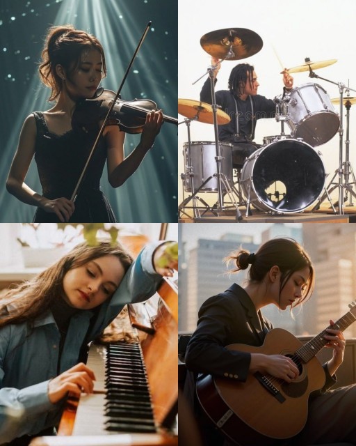 HICH:If you could play one instrument well, which would you pick?