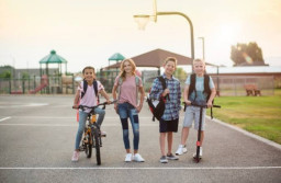 HICH:When you were growing up, how often did you walk or bike to school?