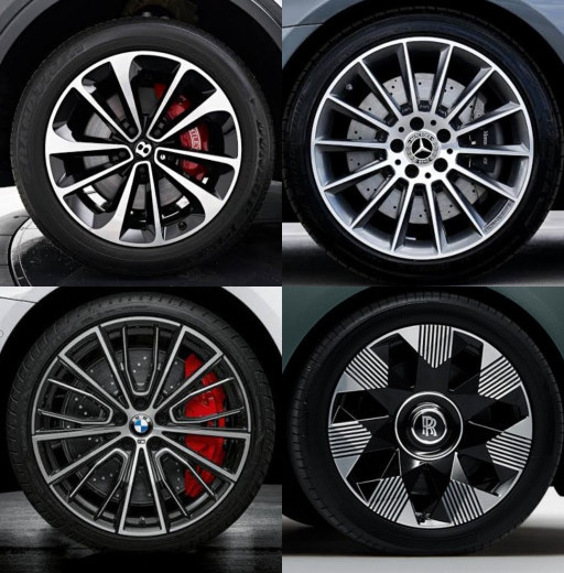 HICH:Which Company Allow Wheel Design ..You like the most ? 🚘🚘🚘🚘