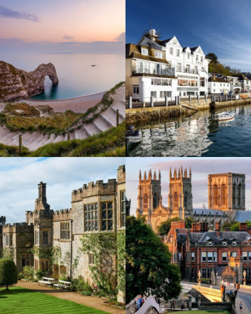 HICH:Some famous and beautiful things and places in England (United Kingdom). Which of these is your favorite?
