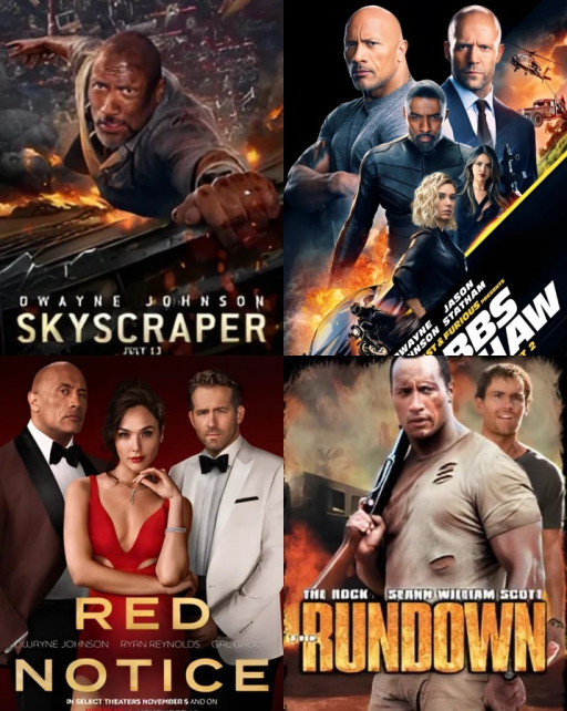 HICH:Action-Packed Journeys: Which Dwayne Johnson Film Keeps You on the Edge of Your Seat? Choose your favourite movie?