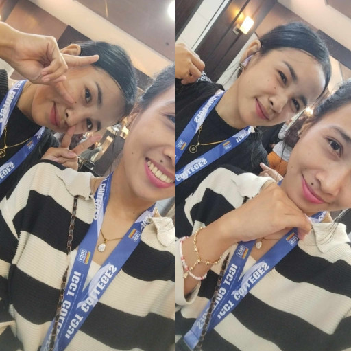 HICH:My two youngest sister 🥰🥰🥰