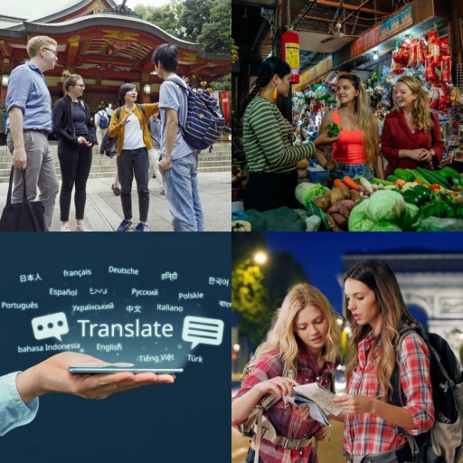 HICH:What's your strategy for overcoming language barriers when traveling to non-English-speaking countries?