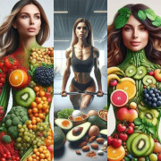 HICH:Food eaten by humans is divided into 3 parts. 🥰/💪/😇