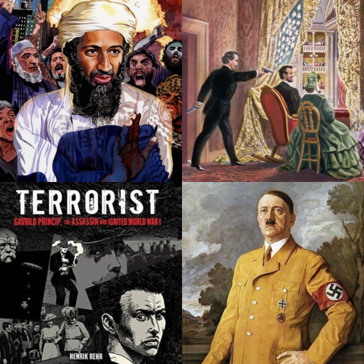 HICH:If you had a gun with 1 bullet and could go back in time for 10 seconds and kill one person, by which you may change history, who would you kill?