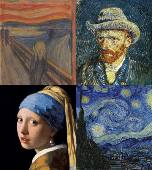 HICH:Every masterpiece started as a blank canvas. 🎨 Art isn’t just what we see—it’s what we feel. Which painting has left a mark on your heart?