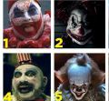 HICH:There are a lot of clowns into movies, funny, happy; but someone are scary and terrorific. which of these do you believe is most horrible? #clowns