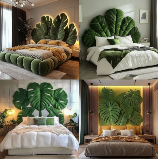 HICH:Which bed with nature style give you more fresh air and comfort for quality sleep🌿😴 
#HappyNight
#HappyBed