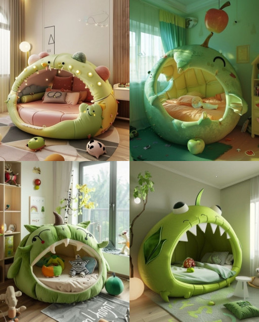 HICH:Which one is your favorite monster bedroom?
#Monsters👾
#Bedroom