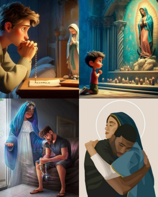 HICH:Happy Birthday to our Blessed Mother Virgin Mary.🎂🎉😍 Through your most powerful intercession Pray for us and of the whole World 💐💖🙌🙏