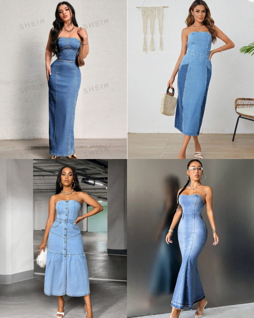 HICH:Denim dresses...which one is your favorite❓